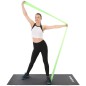 Banda elastica pentru fitness, multifunctionala, rezistenta 5-8kg, 200x15 cm, galben Banda elastica pentru fitness, multifunctionala, rezistenta 5-8kg, 200x15 cm, galben