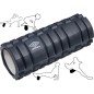Rola fitness pentru masaj corporal duritate mediu-dur, universala, sarcina maxima 200 kg, 33x14cm, negru Rola fitness pentru masaj corporal duritate mediu-dur, universala, sarcina maxima 200 kg, 33x14cm, negru