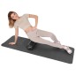 Rola fitness pentru masaj corporal duritate mediu, universala, sarcina maxima 100kg, 60x15cm, negru Rola fitness pentru masaj corporal duritate mediu, universala, sarcina maxima 100kg, 60x15cm, negru