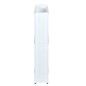 Raft modular baie/bucatarie, 3 niveluri, roti transport, inaltime 71 cm, alb Raft modular baie/bucatarie, 3 niveluri, roti transport, inaltime 71 cm, alb