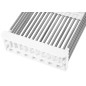 Scurgator de vase extensibil, ORDOS, reglabil 28-43 cm, otel inoxidabil, argintiu, alb Scurgator de vase extensibil, ORDOS, reglabil 28-43 cm, otel inoxidabil, argintiu, alb
