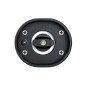 Set 2 rasnite pentru condimente, suport dedicat, indicator LED, grosime reglabila, maner antiderapant, negru
