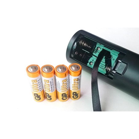 Tirbuson electric pentru sticla de vin, accesoriu taiere sigiliu inclus, maner antiderapant, baterii, negru