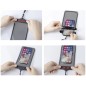 Husa impermeabila smartphone 7 inch, fereastra transparenta, protectie carduri, bani, 20,2x11,5 cm Husa impermeabila smartphone 7 inch, fereastra transparenta, protectie carduri, bani, 20,2x11,5 cm