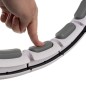Cerc fitness, pentru antrenament Hula Hoop, contor cu oprire automata, reglare greutate, circumferita 75 - 109 cm Cerc fitness, pentru antrenament Hula Hoop, contor cu oprire automata, reglare greutate, circumferita 75 - 109 cm