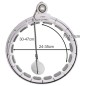 Cerc fitness, pentru antrenament Hula Hoop, contor cu oprire automata, reglare greutate, circumferita 75 - 109 cm Cerc fitness, pentru antrenament Hula Hoop, contor cu oprire automata, reglare greutate, circumferita 75 - 109 cm
