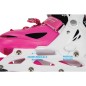 Role reglabile 4in1 pentru copii 30-33, prindere velcro, marime reglabila, sireturi, frana, ABEC5, roz Role reglabile 4in1 pentru copii 30-33, prindere velcro, marime reglabila, sireturi, frana, ABEC5, roz