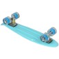 Skateboard pentru copii, maxim 80 kg, 22 inch, 82A, ABEC7, 56x14,5x10x1,5 cm, albastru deschis