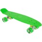 Skateboard pentru copii, 22 inch, iluminare led, 82A, ABEC7, 56x14,5x10x1,5cm, verde