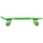 Skateboard pentru copii, 22 inch, iluminare led, 82A, ABEC7, 56x14,5x10x1,5cm, verde