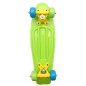 Skateboard pentru copii Dino, 608Z, 42x12,5x8x1,5cm, verde