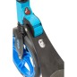 Trotineta reglabila Ornament, 230 mm, manere pliabile, cric sustinere, ABEC7, 94x43x108cm, albastru/negru Trotineta reglabila Ornament, 230 mm, manere pliabile, cric sustinere, ABEC7, 94x43x108cm, albastru/negru