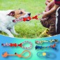 Set jucarii interactive pentru caini, 16 elemente, PVC si bumbac, talie mica si mijlocie Set jucarii interactive pentru caini, 16 elemente, PVC si bumbac, talie mica si mijlocie