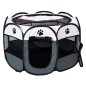 Tarc pliabil animale de companie, marime XXL, diagonala 110 cm, pop-up, 2 intrari