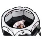 Tarc pliabil animale de companie, marime XXL, diagonala 110 cm, pop-up, 2 intrari