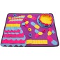 Covoras interactiv de adulmecare, 70x50 cm, hranire lenta si joaca, multicolor Covoras interactiv de adulmecare, 70x50 cm, hranire lenta si joaca, multicolor