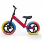 Bicicleta fara pedale, roti spuma EVA, capacitate maxima 35 kg, cadru rosu