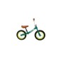 Bicicleta de echilibru, roti cauciuc 12 inch, capacitate maxima 30 kg, verde Bicicleta de echilibru, roti cauciuc 12 inch, capacitate maxima 30 kg, verde