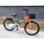 Bicicleta copii, roti 20 inch, portbagaj si cos frontal, aparatoare lant, maxim 60 kg, multicolor Bicicleta copii, roti 20 inch, portbagaj si cos frontal, aparatoare lant, maxim 60 kg, multicolor