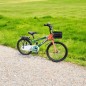 Bicicleta copii, roti 20 inch, portbagaj si cos frontal, aparatoare lant, maxim 60 kg, multicolor Bicicleta copii, roti 20 inch, portbagaj si cos frontal, aparatoare lant, maxim 60 kg, multicolor