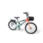 Bicicleta copii, roti 20 inch, portbagaj si cos frontal, aparatoare lant, maxim 60 kg, multicolor Bicicleta copii, roti 20 inch, portbagaj si cos frontal, aparatoare lant, maxim 60 kg, multicolor