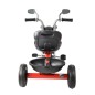 Tricicleta cu pedale, roti spuma EVA, far si oglinzi, cos depozitare, capacitate 40 kg