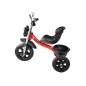 Tricicleta cu pedale, roti spuma EVA, far si oglinzi, cos depozitare, capacitate 40 kg