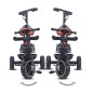 Tricicleta cu copertina retractabila, maner parental, 2-6 ani, spatar si scaunel capitonate, cadru protectie, roti spuma EVA Tricicleta cu copertina retractabila, maner parental, 2-6 ani, spatar si scaunel capitonate, cadru protectie, roti spuma EVA