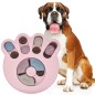Joc interactiv caine, puzzle compartimente rotative, pentru recompense si hranire lenta Joc interactiv caine, puzzle compartimente rotative, pentru recompense si hranire lenta
