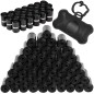 Set 1400 saculeti biodegradabili pentru animalul de companie + dispenser forma os, negru