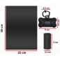 Set 1400 saculeti biodegradabili pentru animalul de companie + dispenser forma os, negru
