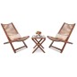 Set mobilier terasa, doua fotolii si o masuta de cafea, design modern, otel si plastic Set mobilier terasa, doua fotolii si o masuta de cafea, design modern, otel si plastic