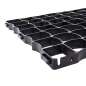Grila eco P3 pentru parcare, 50x50x3 cm, rezistenta 180 tone/mp, negru Grila eco P3 pentru parcare, 50x50x3 cm, rezistenta 180 tone/mp, negru