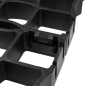 Grila de parcare P4 PRO cu perete gros, 50x50x4 cm, maxim 500 tone/mp, PP/PE reciclat, grafit Grila de parcare P4 PRO cu perete gros, 50x50x4 cm, maxim 500 tone/mp, PP/PE reciclat, grafit