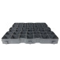 Pavaj ecologic G5 Max, grila polietilena 50x50 cm, 450 tone/mp, negru