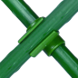 Conectori in forma de T pentru araci de sustinere, diametrul 11 mm, verde, set 6 bucati Conectori in forma de T pentru araci de sustinere, diametrul 11 mm, verde, set 6 bucati