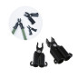 Conectori de tip X pentru araci de gradina cu diametrul de 11 mm, reutilizabili, reglabili, set 6 bucati Conectori de tip X pentru araci de gradina cu diametrul de 11 mm, reutilizabili, reglabili, set 6 bucati