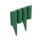 Palisada decorativa verde, separare gazon, flori, lungime 25 cm, inaltime 12,5 cm