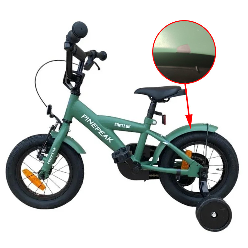 Bicicleta 12 inch, cadru otel 20 cm, roti ajutatoare, V-brake, scaun si ghidon ajustabile, jante aluminiu, RESIGILAT Bicicleta 12 inch, cadru otel 20 cm, roti ajutatoare, V-brake, scaun si ghidon ajustabile, jante aluminiu, RESIGILAT