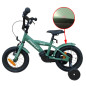 Bicicleta 12 inch, cadru otel 20 cm, roti ajutatoare, V-brake, scaun si ghidon ajustabile, jante aluminiu, RESIGILAT Bicicleta 12 inch, cadru otel 20 cm, roti ajutatoare, V-brake, scaun si ghidon ajustabile, jante aluminiu, RESIGILAT