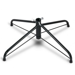Brad artificial cu fibra optica si fulgi de zapada iluminati LED, 180 cm, varf stea