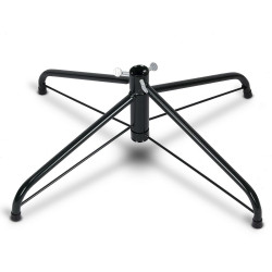 Brad artificial cu fibra optica si fulgi de zapada iluminati LED, 180 cm, varf stea