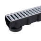 Conector pentru canal drenaj 1000x114x78 mm, diametru 110 mm