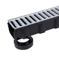 Conector pentru canal drenaj 1000x114x78 mm, diametru 110 mm
