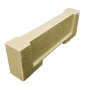 Perete de inchidere pentru drenaj pieptene din beton polimeric, 150 x 50 x 33 mm
