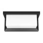 Corp arhitectural Lagos 2, 1 LED E27 50W, montare pe fatada, aluminiu si PC, IP54 Corp arhitectural Lagos 2, 1 LED E27 50W, montare pe fatada, aluminiu si PC, IP54