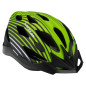 Casca reglabila pentru bicicleta, marime M, canale ventilatie, spuma, circumferinta 55 - 58 cm, verde