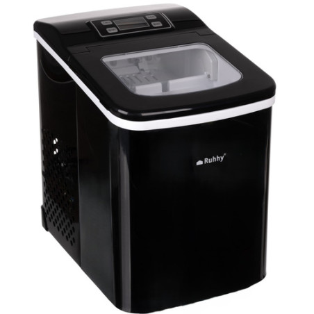 Aparat de facut cuburi de gheata, display si timer, fereastra vizualizare, autocuratare, capacitate 2 L, 32x30x22 cm