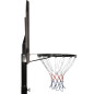 Cos de baschet cu suport, diametru 45 cm, lungime reglabila in 9 puncte, 108x74x17 cm, PVC/otel Cos de baschet cu suport, diametru 45 cm, lungime reglabila in 9 puncte, 108x74x17 cm, PVC/otel