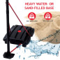 Set de baschet, cos si pompa incluse, inaltime cos 165-205 cm, roti, plasa poliester, suport otel Set de baschet, cos si pompa incluse, inaltime cos 165-205 cm, roti, plasa poliester, suport otel